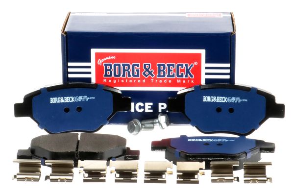 Тормозные колодки дисковые BORG & BECK BBP1851
