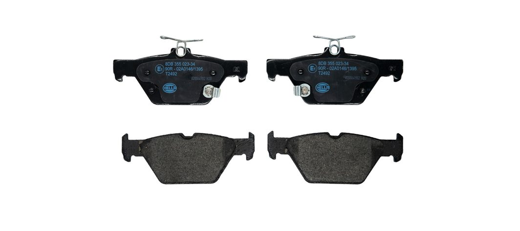 Гальмівні колодки дискові HELLA 8DB355023341 - zapix