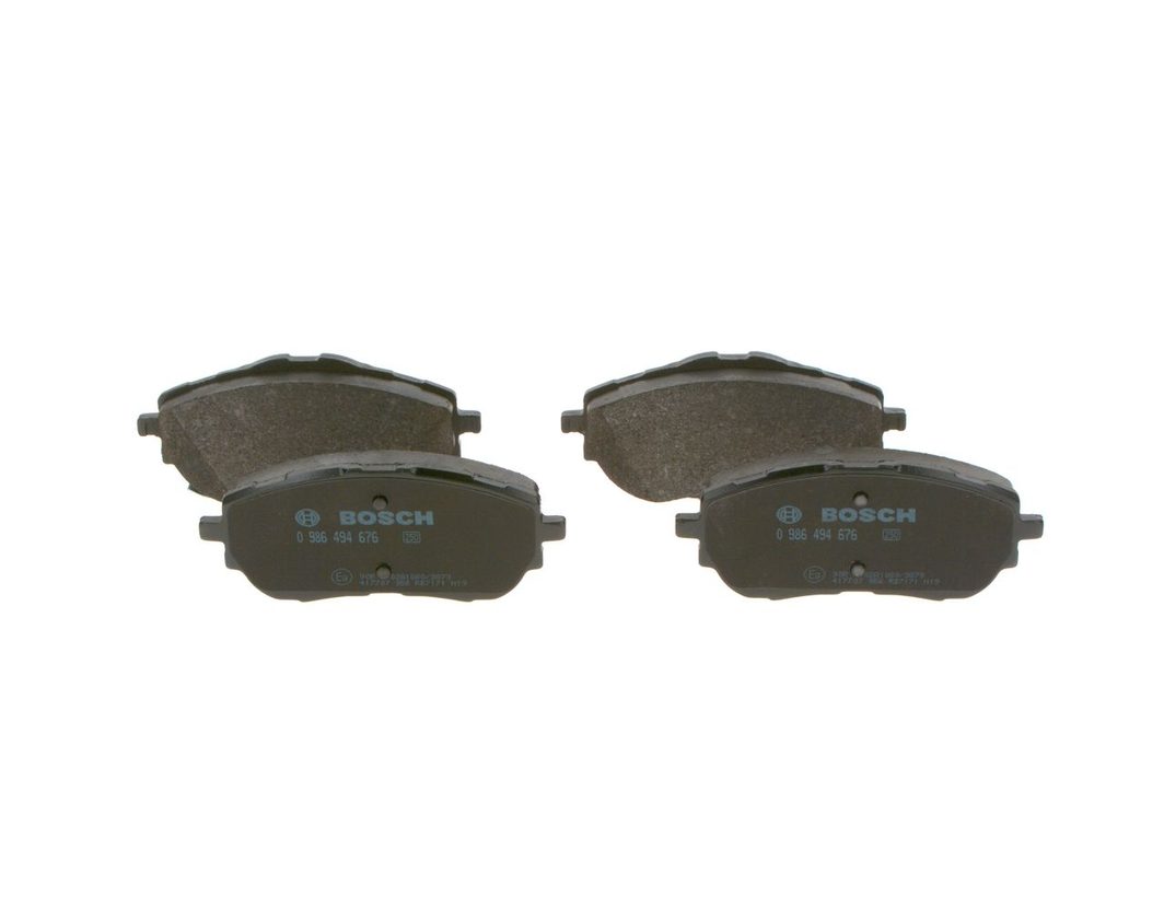Гальмівні колодки дискові BOSCH 0986494676 - zapix