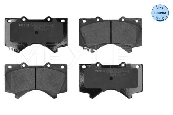 Гальмівні колодки дискові MEYLE 0252438618W - zapix
