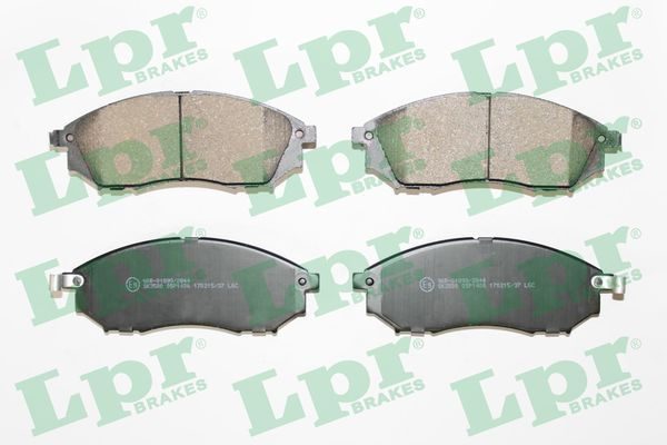 Гальмівні колодки дискові LPR 05P1406 - zapix