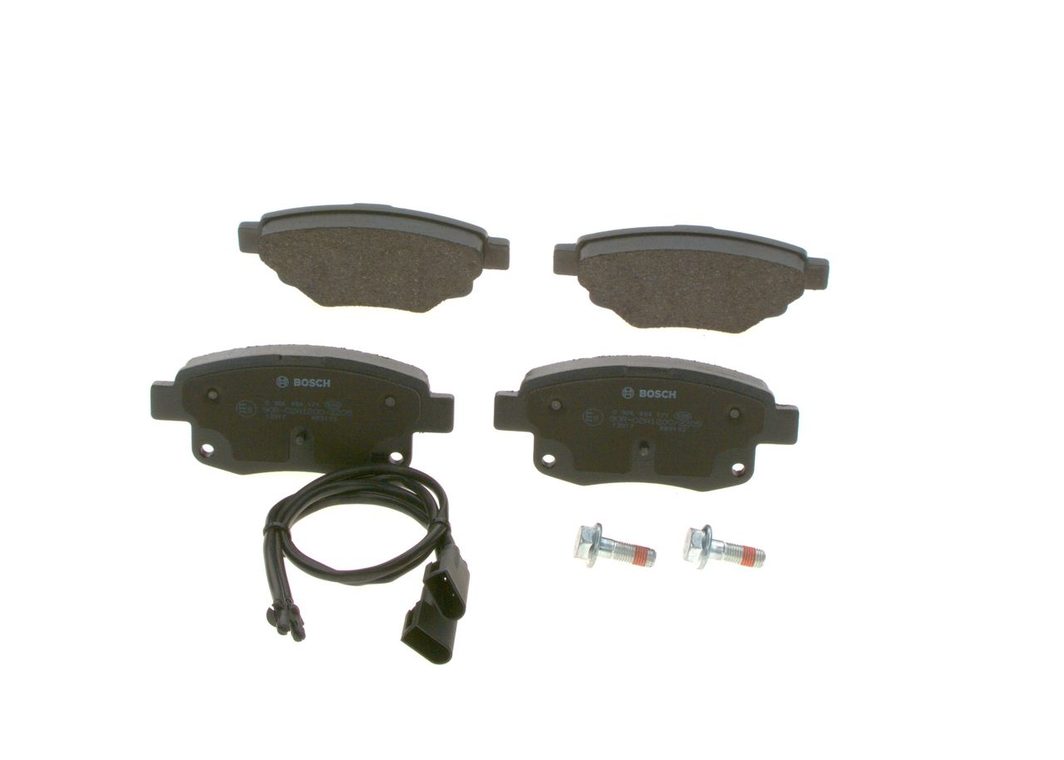 Гальмівні колодки дискові BOSCH 0986494171 - zapix