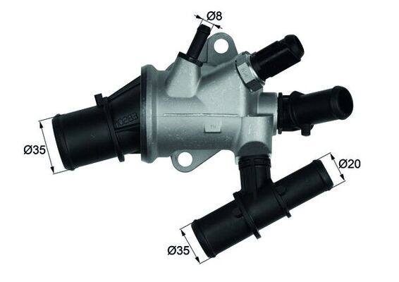 Термостат MAHLE TI17088 - zapix