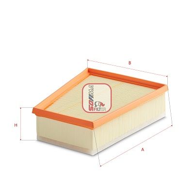 Повітряний фільтр SOFIMA S2032A - zapix