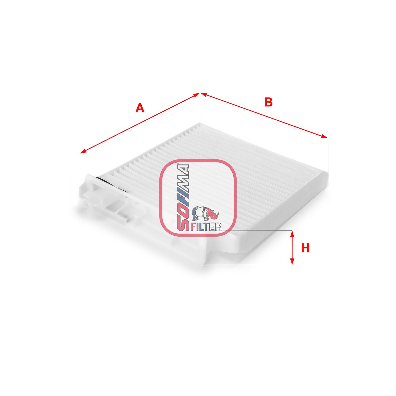 Фільтр салону SOFIMA S3104C - zapix