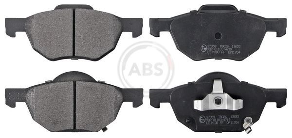 Тормозные колодки дисковые A.B.S. 37359