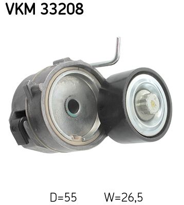 Натяжний пристрій ременя поліклінового SKF VKM33208 - zapix