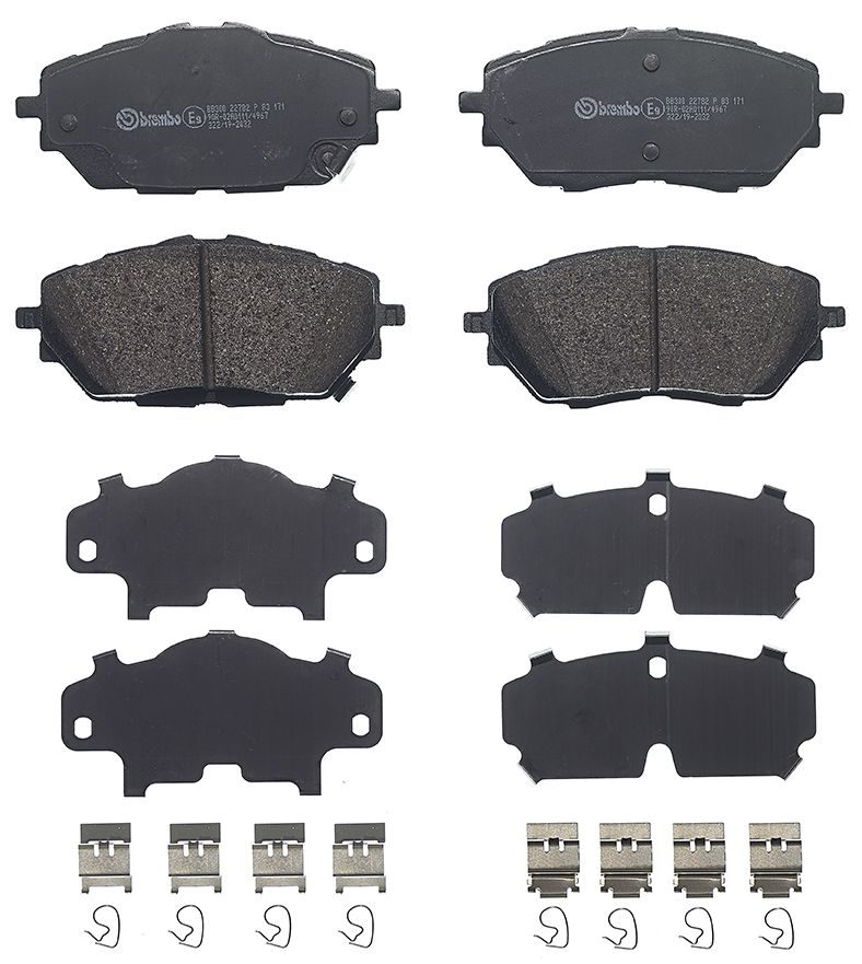 Гальмівні колодки дискові BREMBO P83171 - zapix