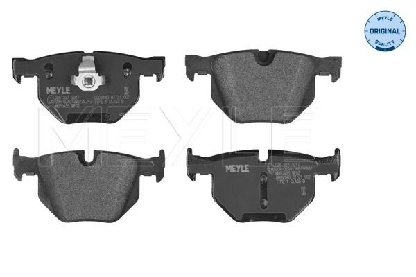 Гальмівні колодки дискові MEYLE 0252373217 - zapix