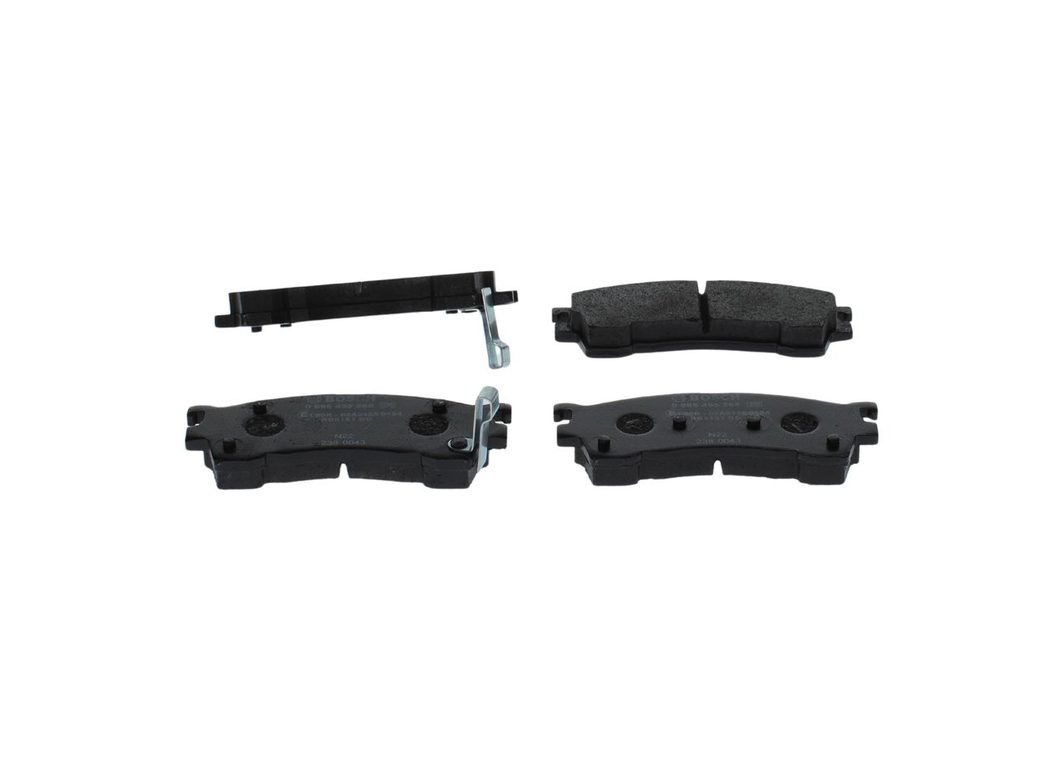 Гальмівні колодки дискові BOSCH 0986495265 - zapix