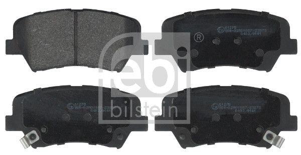 Гальмівні колодки дискові FEBI BILSTEIN 116261 - zapix
