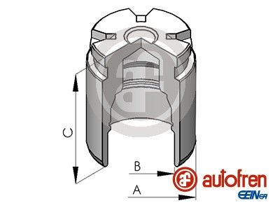 Поршень гальмівного супорта AUTOFREN SEINSA D025642 - zapix