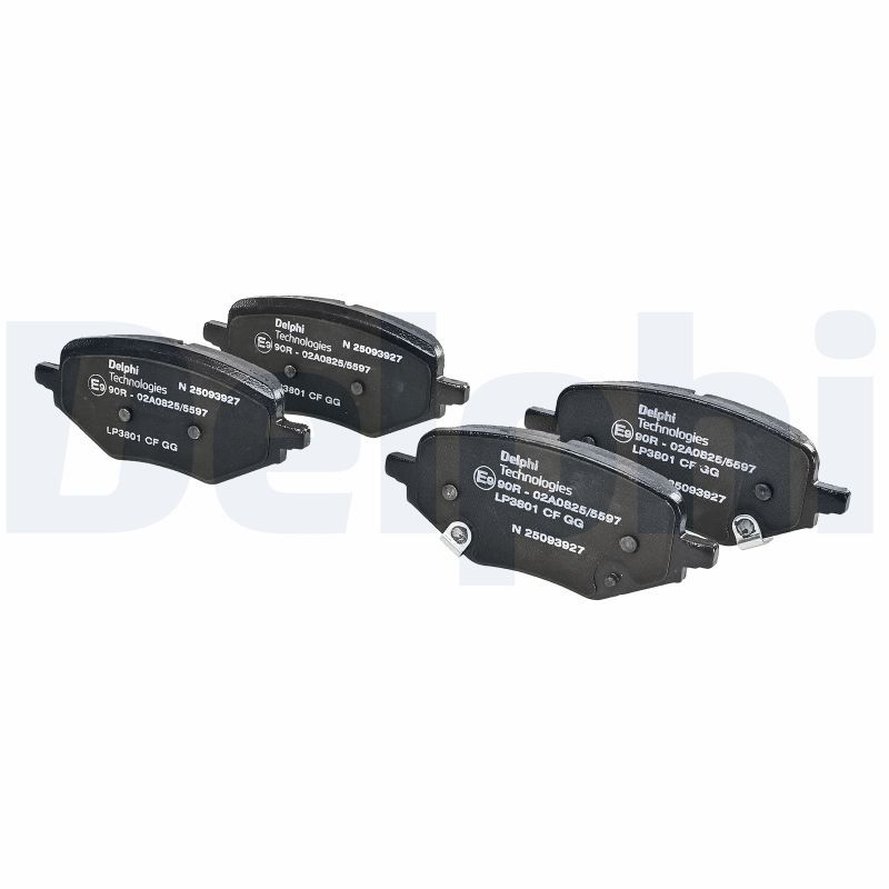 Гальмівні колодки дискові DELPHI LP3801 - zapix
