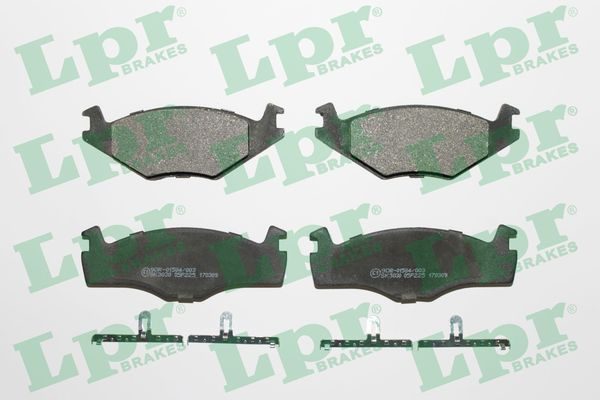 Гальмівні колодки дискові LPR 05P225 - zapix