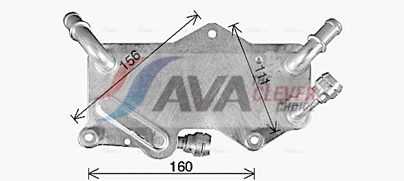 Радіатор коробки передач AVA QUALITY COOLING AI3442 - zapix