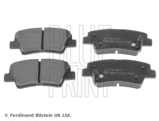 Гальмівні колодки дискові BLUE PRINT ADG042100 - zapix