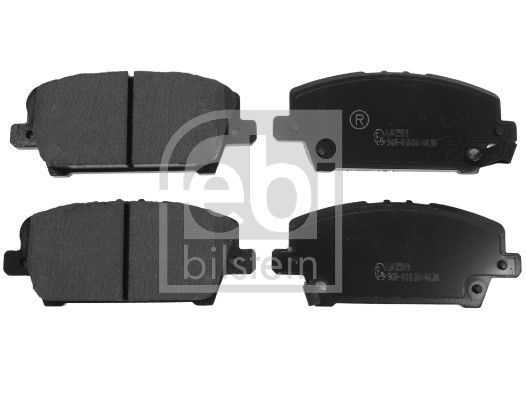 Гальмівні колодки дискові FEBI BILSTEIN 16802 - zapix