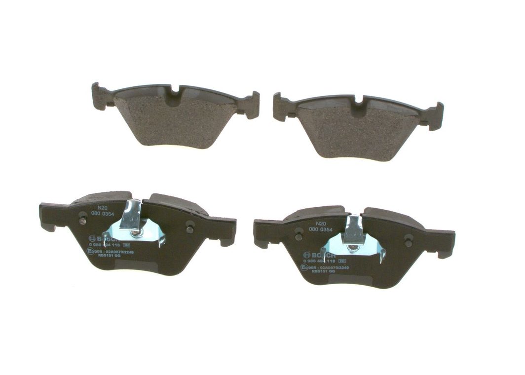 Гальмівні колодки дискові BOSCH 0986494118 - zapix