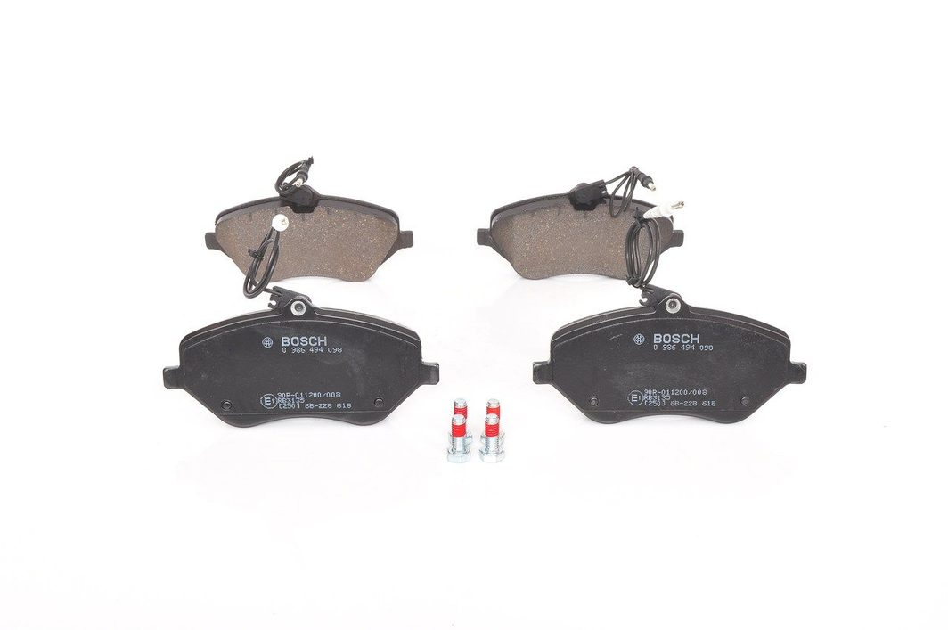 Гальмівні колодки дискові BOSCH 0986494098 - zapix