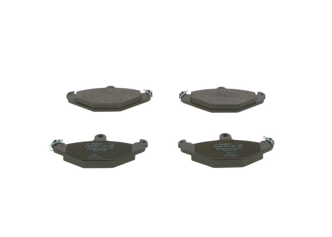 Гальмівні колодки дискові BOSCH 0986461148 - zapix
