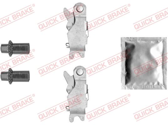 Монтажний комплект барабанних гальмівних колодок QUICK BRAKE 12053006 - zapix