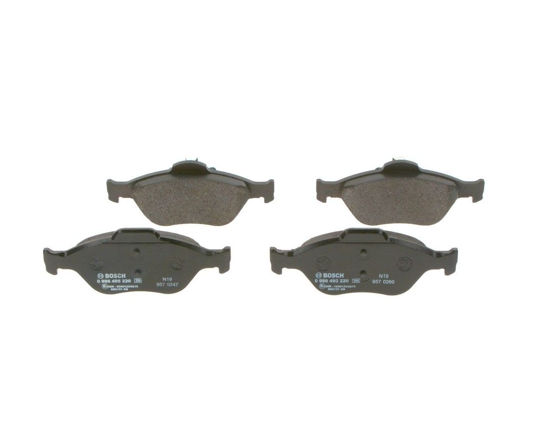 Гальмівні колодки дискові BOSCH 0986495220 - zapix