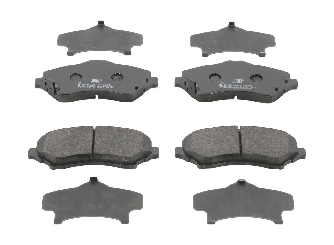 Гальмівні колодки дискові JURID 573298J - zapix