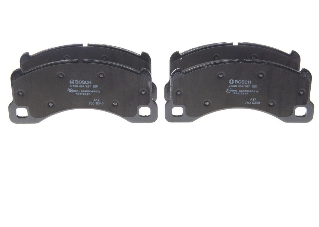 Гальмівні колодки дискові BOSCH 0986494787 - zapix