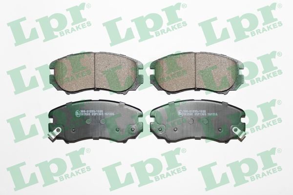Гальмівні колодки дискові LPR 05P1369 - zapix