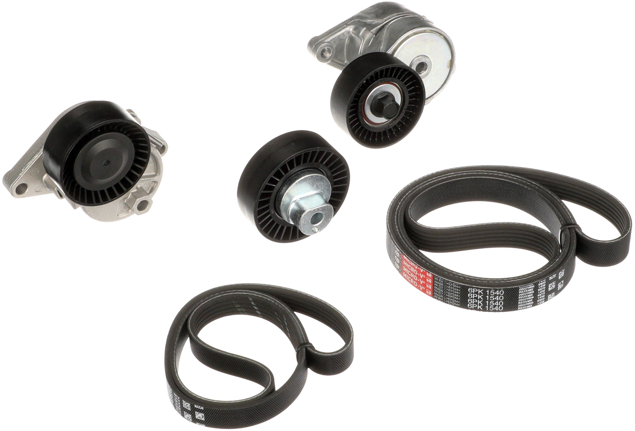 Комплект поліклинових ременів GATES K116PK1540 - zapix