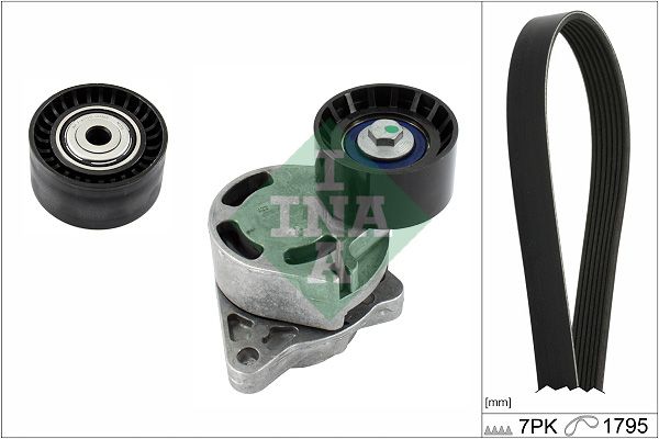 Комплект поліклинових ременів SCHAEFFLER INA 529043510 - zapix