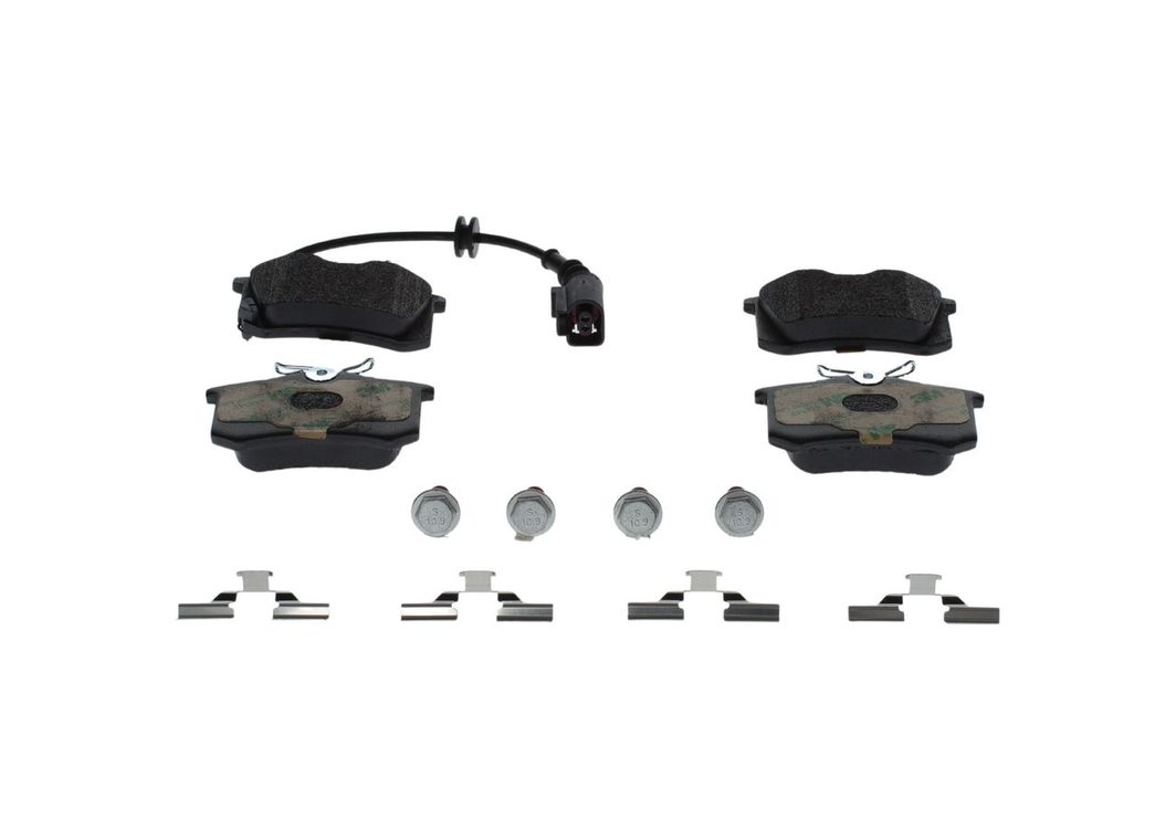 Гальмівні колодки дискові BOSCH 0986494598 - zapix
