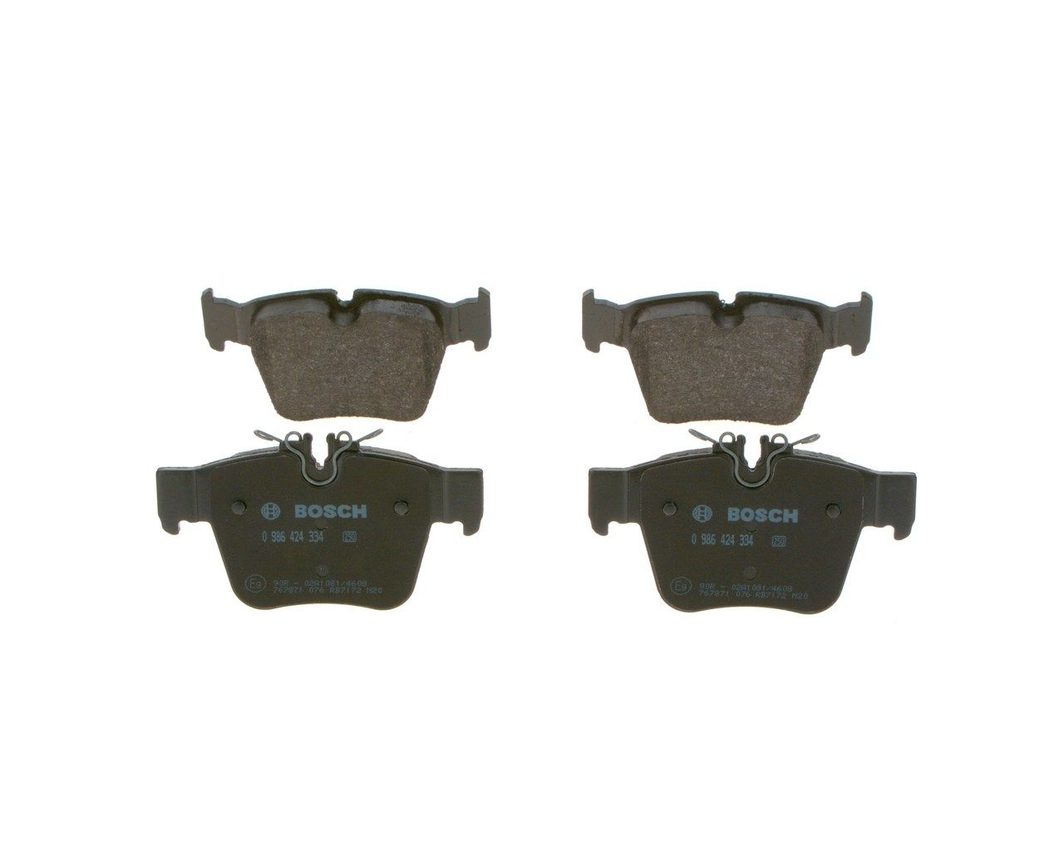 Гальмівні колодки дискові BOSCH 0986424334 - zapix
