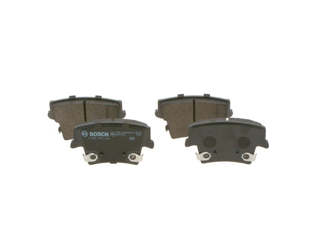 Гальмівні колодки дискові BOSCH 0986494678 - zapix