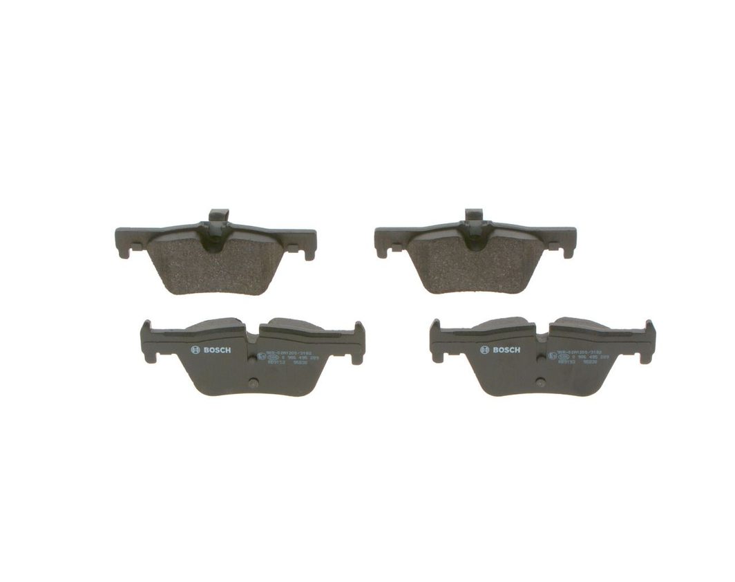 Гальмівні колодки дискові BOSCH 0986495289 - zapix