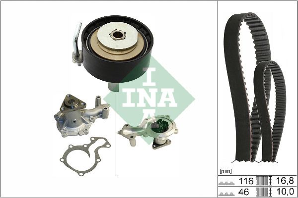 Комплект ременя ГРМ SCHAEFFLER INA 530084130 - zapix