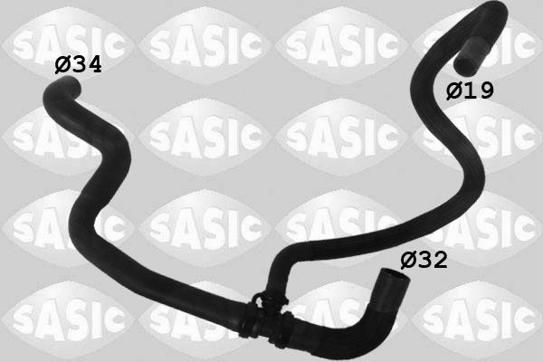 Патрубок системи охолодження SASIC 3404119 - zapix
