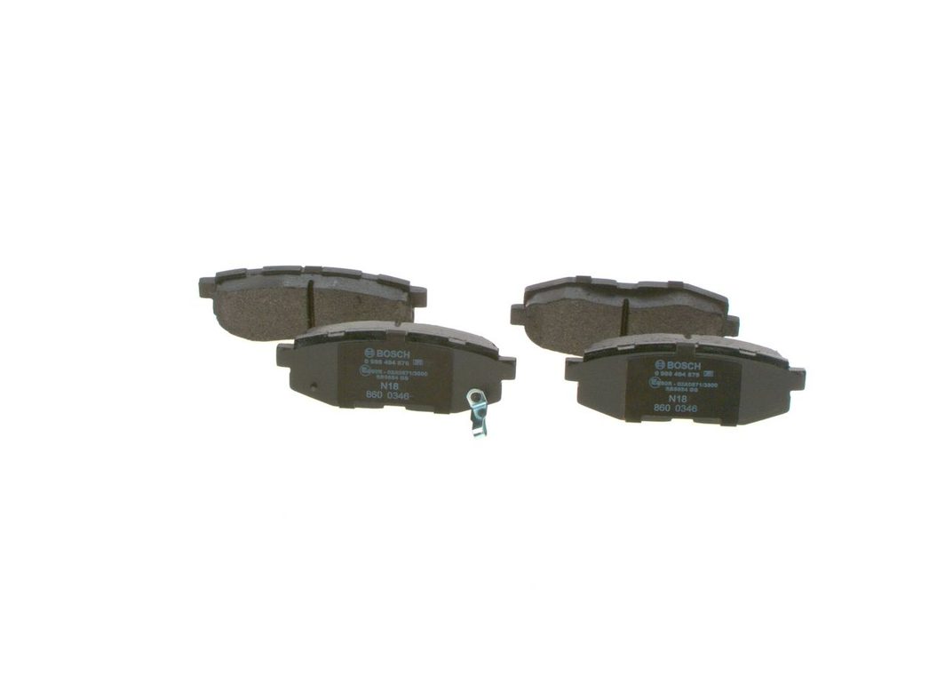 Гальмівні колодки дискові BOSCH 0986494876 - zapix