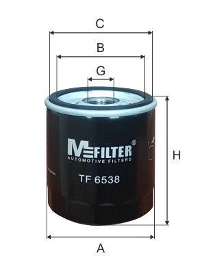 Оливний фільтр MFILTER TF6538 - zapix