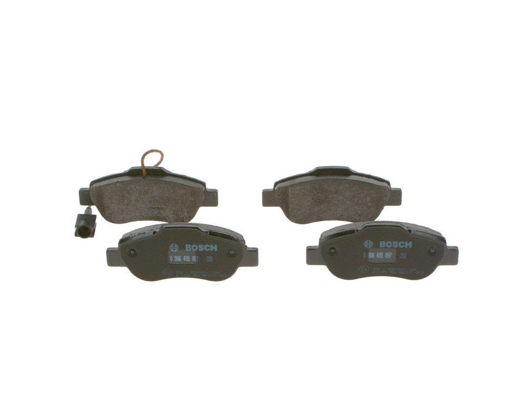 Гальмівні колодки дискові BOSCH 0986495097 - zapix