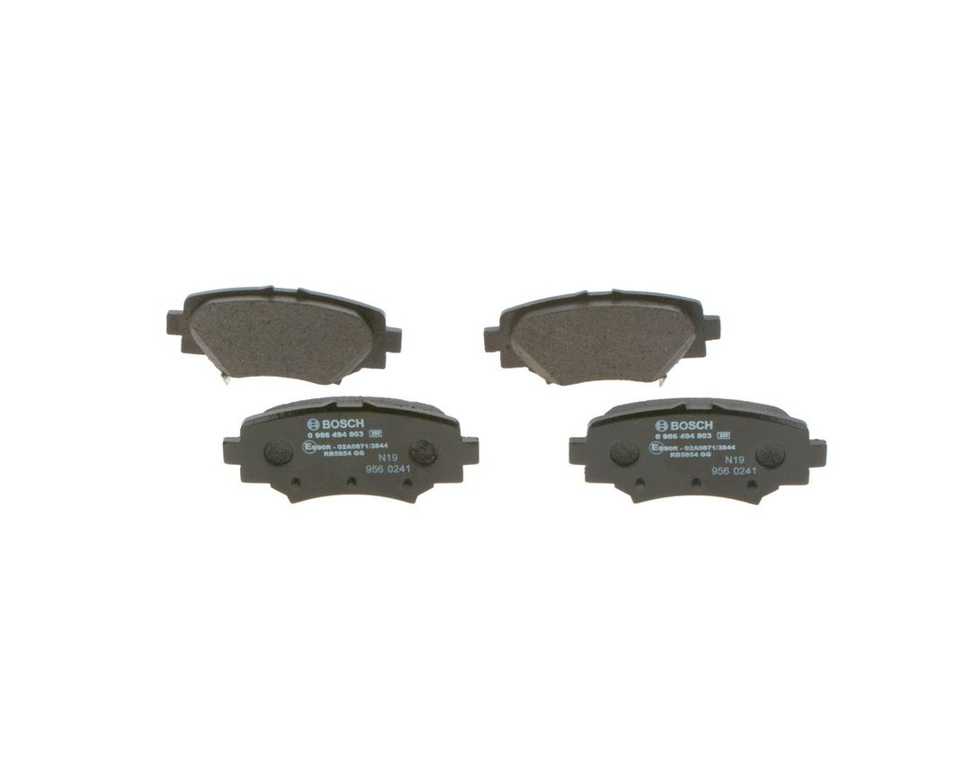 Гальмівні колодки дискові BOSCH 0986494803 - zapix