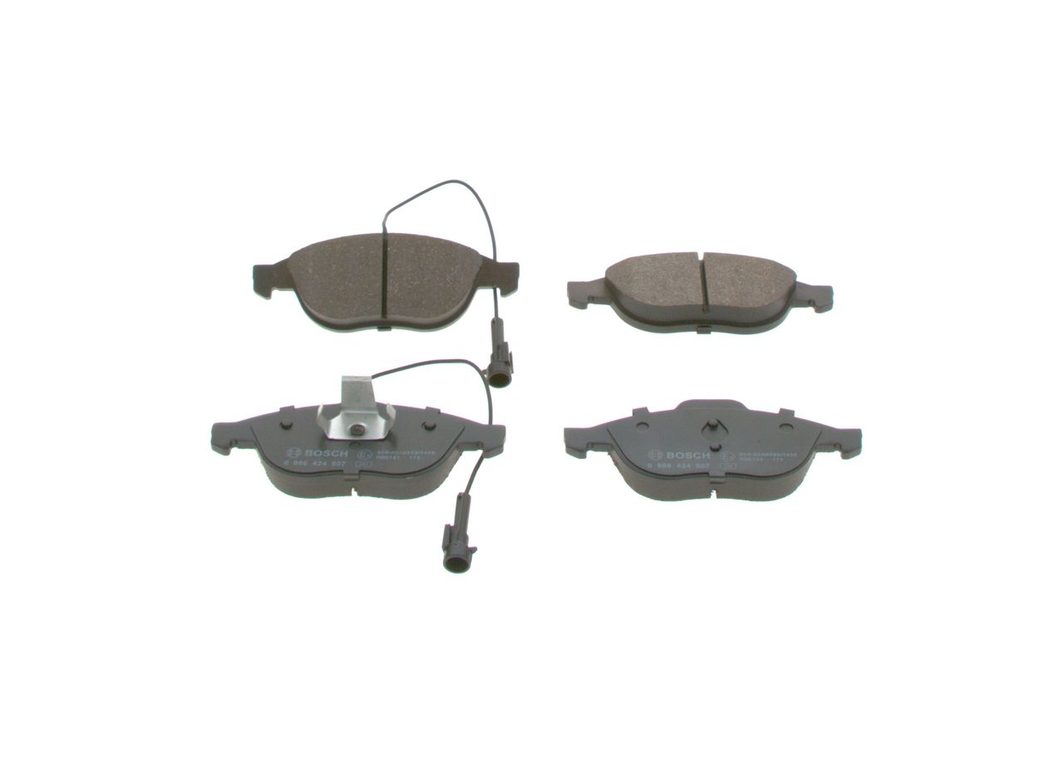 Гальмівні колодки дискові BOSCH 0986424507 - zapix