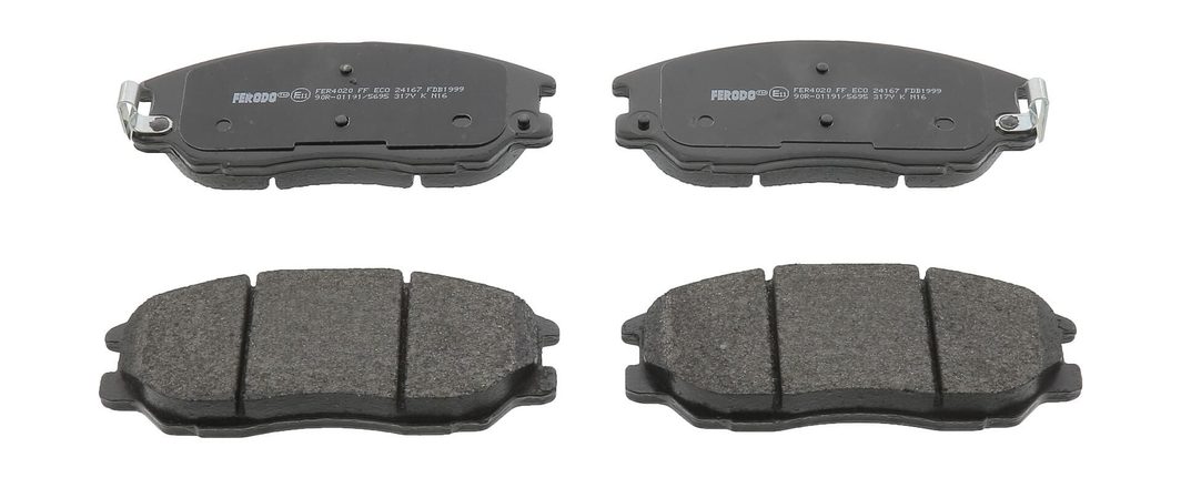 Тормозные колодки дисковые FERODO FDB1999