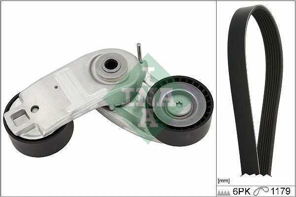Комплект поліклинових ременів SCHAEFFLER INA 529056910 - zapix