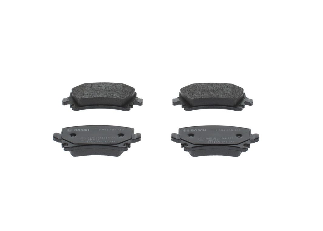 Гальмівні колодки дискові BOSCH 0986495453 - zapix