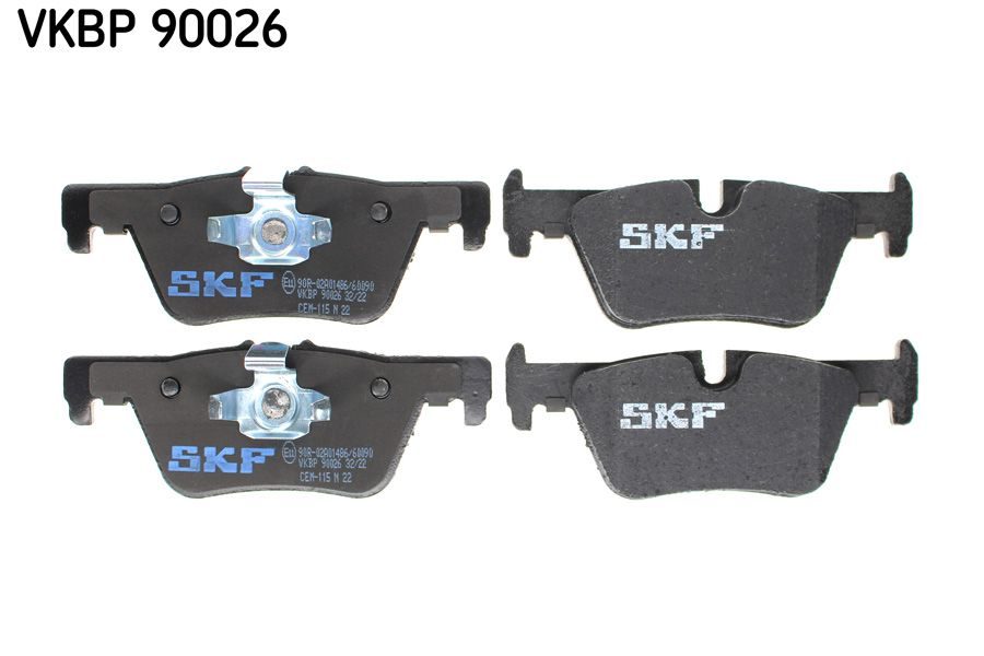 Гальмівні колодки дискові SKF VKBP90026 - zapix