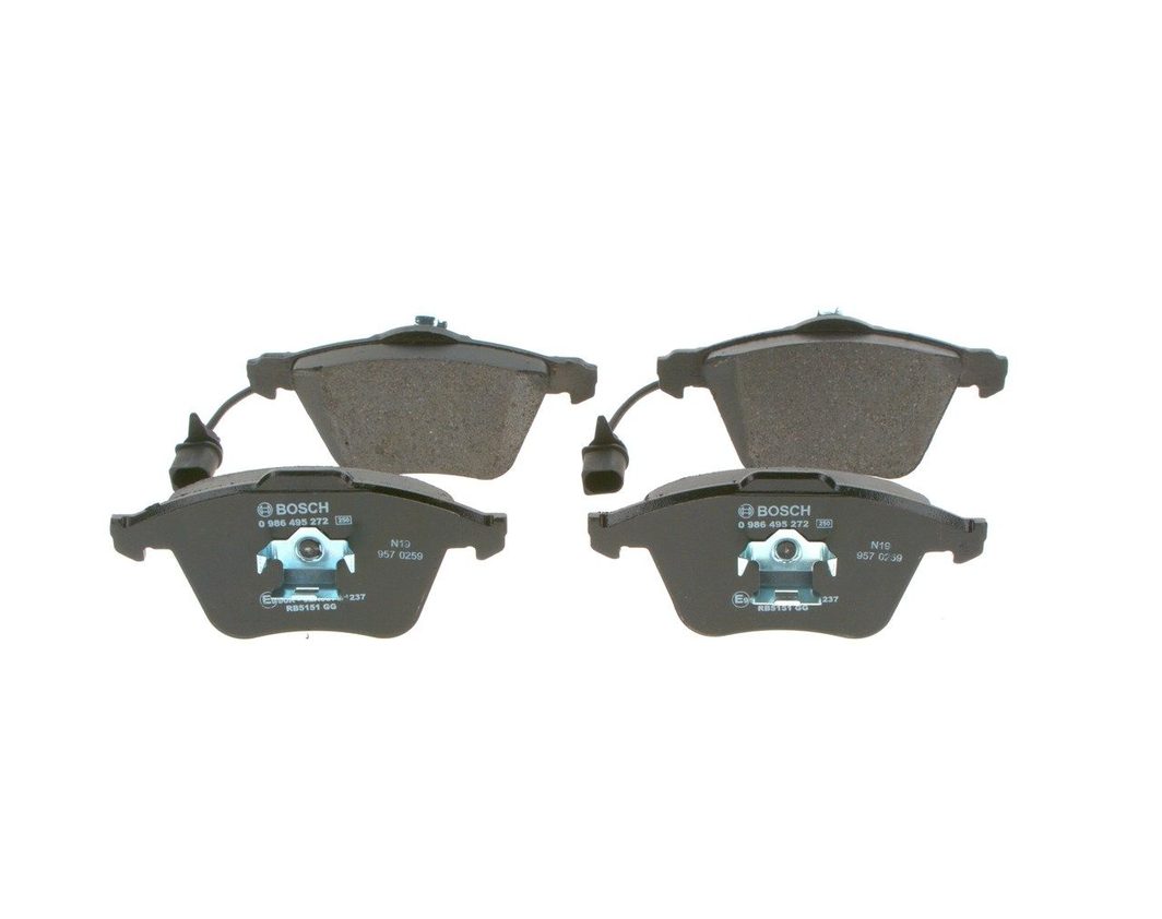 Гальмівні колодки дискові BOSCH 0986495272 - zapix