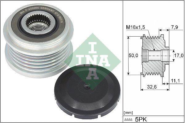 Муфта генератора SCHAEFFLER INA 535035910 - zapix