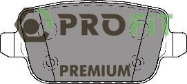 Гальмівні колодки дискові PROFIT 50051933 - zapix