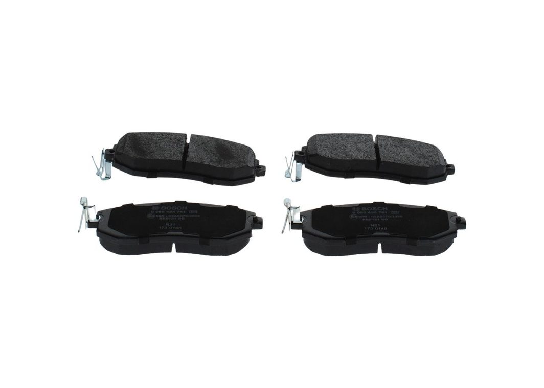 Гальмівні колодки дискові BOSCH 0986494761 - zapix